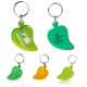 Porte-clés personnalisés thématiques en acrylique recyclé 