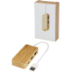 Hub USB en bambou personnalisable Tapas 