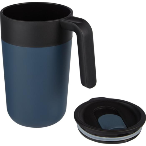 Tasse recyclée 400 ml promotionnelle à double paroi Nordia 