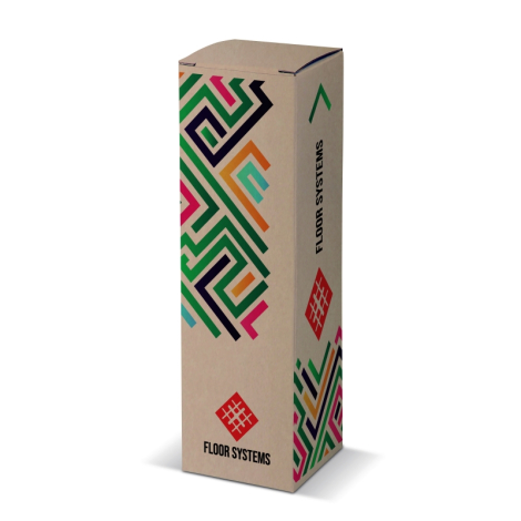 Packaging carton pour bouteille à personnaliser 7,5x23 cm