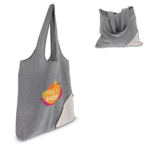 Sac pliable coton recyclé OEKO-TEX 140g promotionnel
