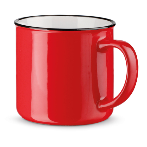 Mug céramique émaillée 360 ​​ml personnalisable VERNON