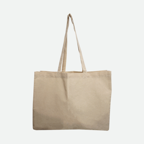 Sac shopping en coton recyclé publicitaire 150 gr - Kulti