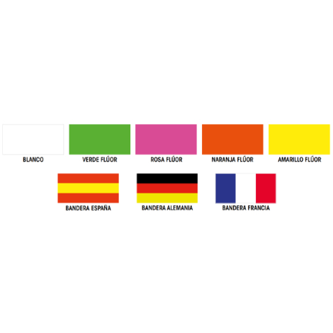 Chapeau publicitaire en paille BASSIC COLORES