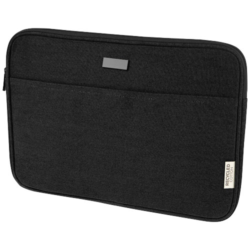 Housse en toile recyclée pour ordinateur 14" Joey Noir