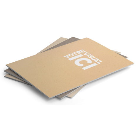 Carnet collé publicitaire - Remake 150x210 mm