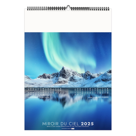 Calendrier illustré publicitaire - Toits du monde