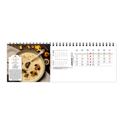 Chevalet publicitaire Maxi 13 feuillets - Couleurs cuisine