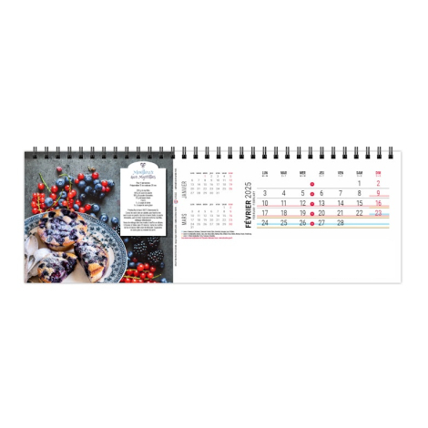 Chevalet publicitaire Maxi 13 feuillets - Couleurs cuisine