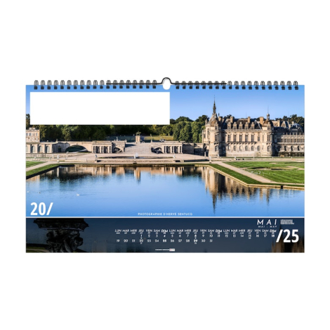 Calendrier illustré personnalisable - Destinations