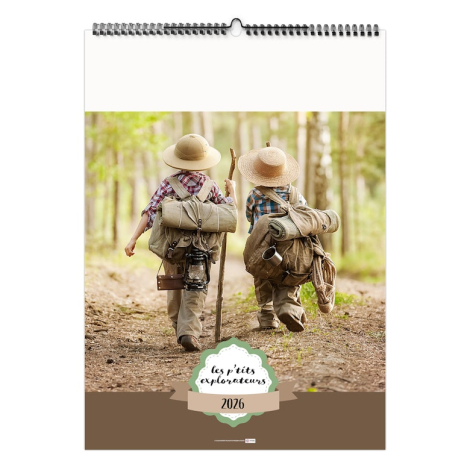 Calendrier illustré promotionnel - LES P'TITS EXPLORATEURS Calendrier illustré promotionnel - LES P'TITS EXPLORATEURS