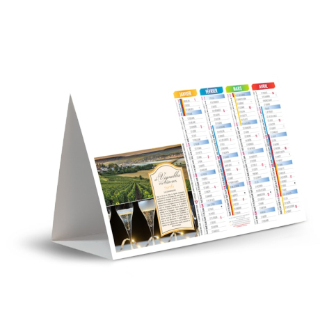 Chevalet de comptoir personnalisable - Vigne