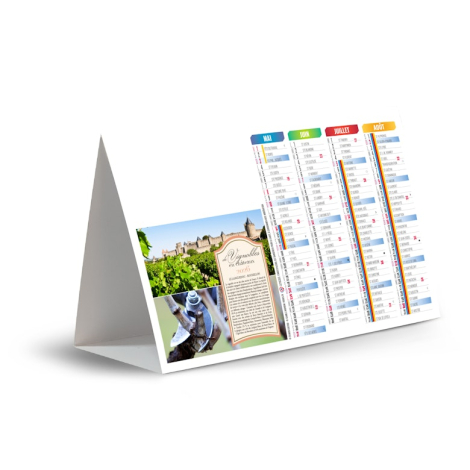 Chevalet de comptoir personnalisable - Vigne