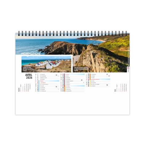 Chevalet personnalisable standard 13 feuillets - Grand angle