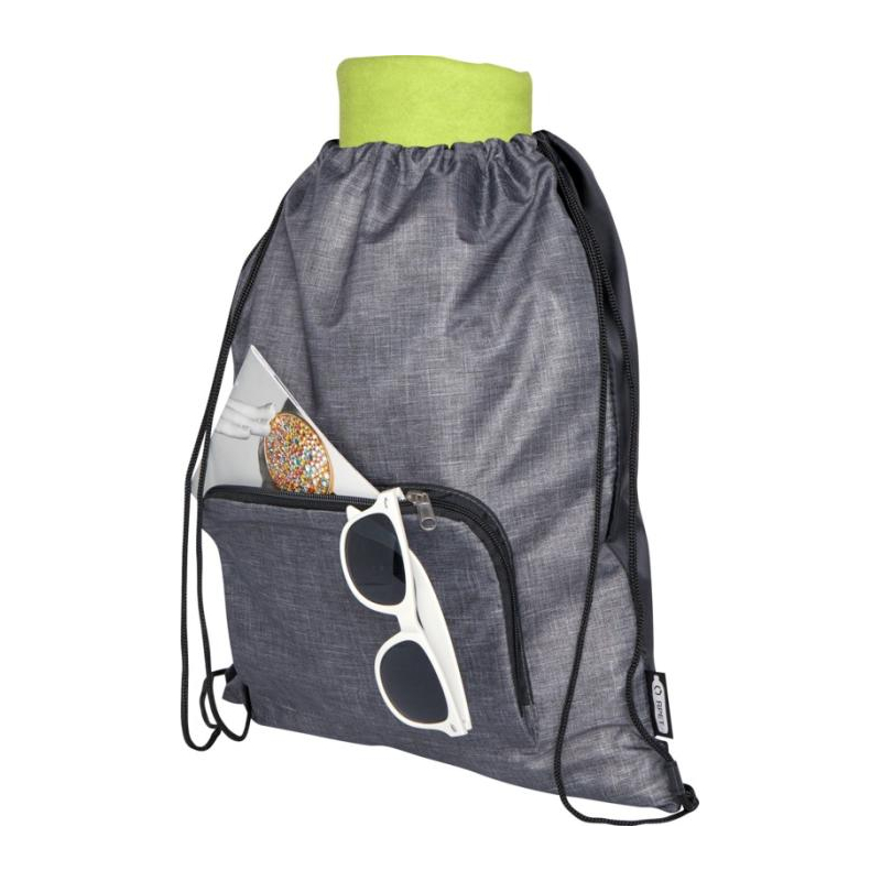 Sac à Cordon De Serrage - Polyester, étanche, Anti-poussière, Tailles S (18x27 Cm) Et L (28x36 Cm), Léger, Pliable, Pour Sport, Voyage, Rangement