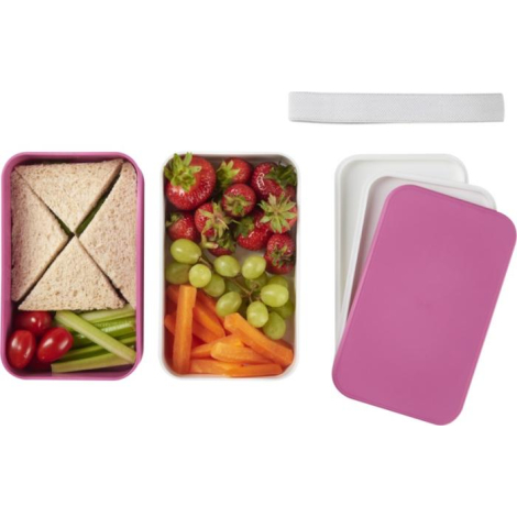 Lunch box personnalisable 1,4L double compartiments MIYO 
