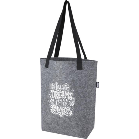 Tote bag feutre recyclé publicitaire 12L Felta