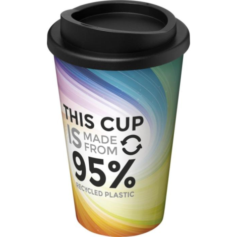 Mug publicitaire double paroi 350 ml Americano® Recycled