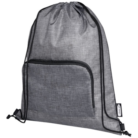 Sac personnalisable pliable 7L avec cordon de serrage