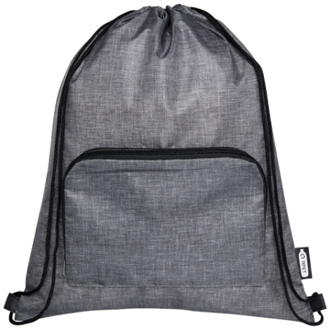 Sac personnalisable pliable 7L avec cordon de serrage