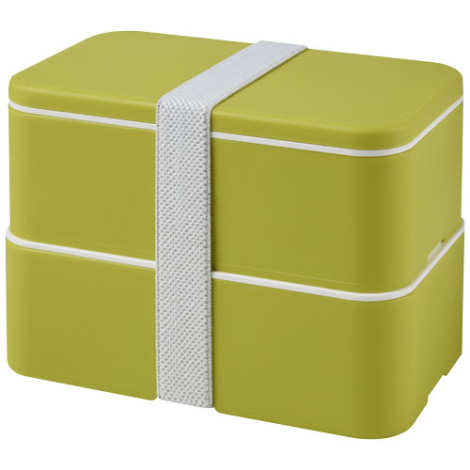 Lunch box personnalisable 1,4L double compartiments MIYO 