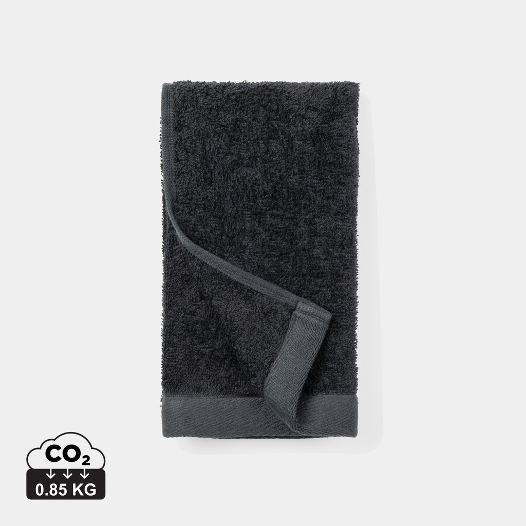 Serviette promotionnelle en coton 40x70cm VINGA Gris