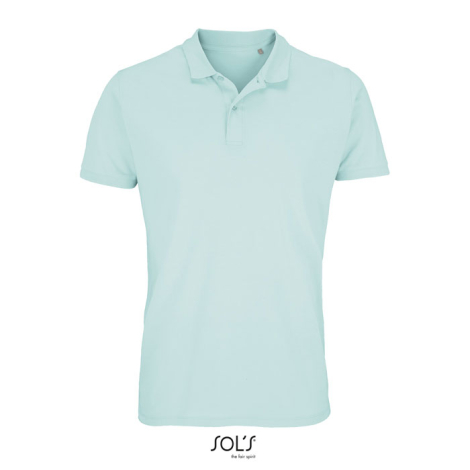 Polo homme publicitaire en coton bio 170g - PLANET