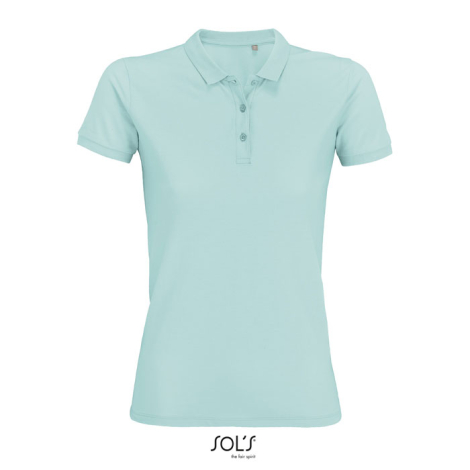 Polo coton bio femme publicitaire 170g - PLANET