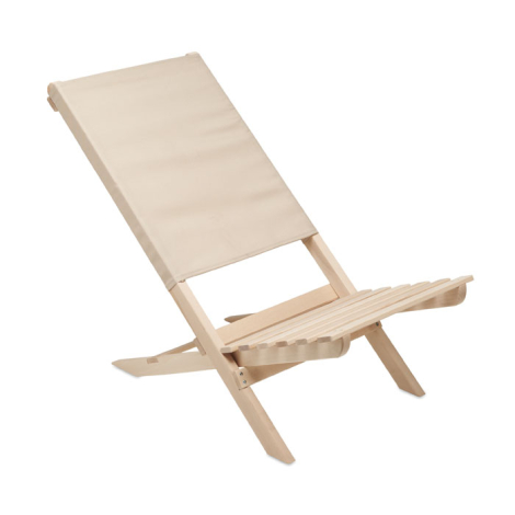 Chaise pliable en bois de hêtre à personnaliser