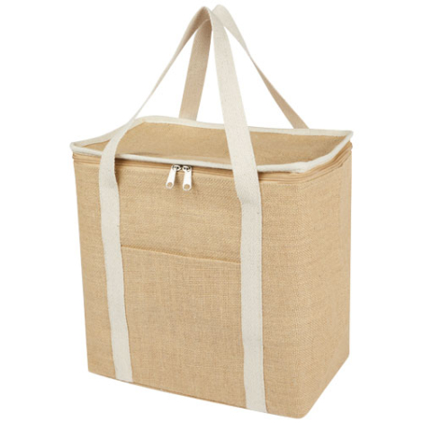 Sac isotherme en jute 19L à personnaliser Juta 