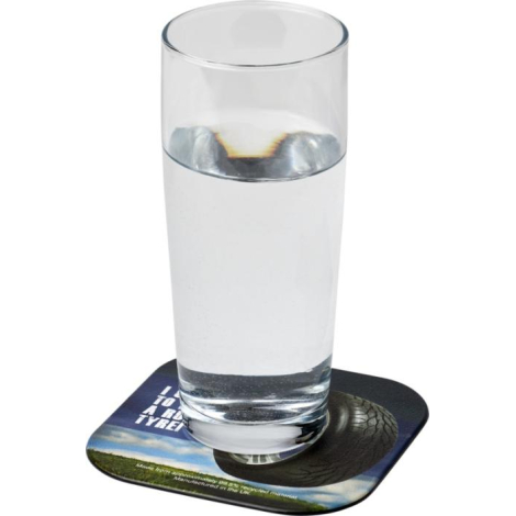 Sous-verre en pneu recyclé à personnaliser Brite-Mat®