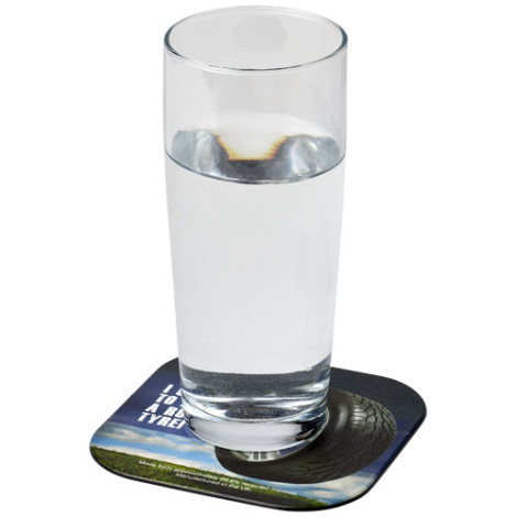 Sous-verre en pneu recyclé à personnaliser Brite-Mat®