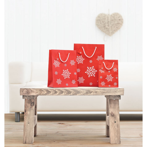 Sac cadeau en papier personnalisable BOSSA SMALL