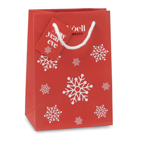 Sac cadeau en papier personnalisable BOSSA SMALL