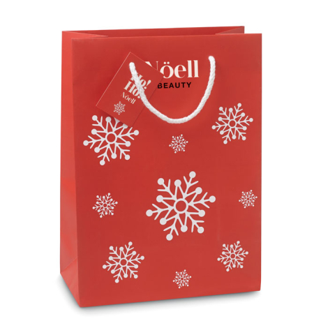 Sac cadeau en papier publicitaire BOSSA MEDIUM