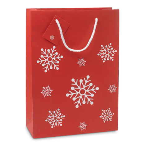Sac cadeau en papier promotionnel BOSSA LARGE