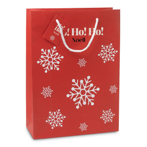 Sac cadeau en papier promotionnel BOSSA LARGE