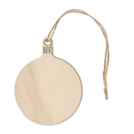 Décoration personnalisable boule en bois BALY