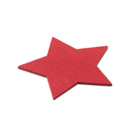 Sous verres personnalisables en feutre RPET STARGUARD