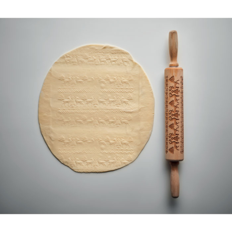 Rouleau à pâtisserie en bois promotionnel STAMPA