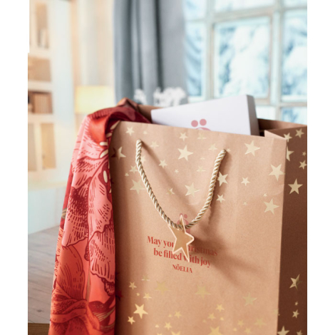Sac cadeau promotionnel en papier 250gr SPARKLE