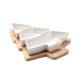 Plat de service sapin publicitaire VIRAM