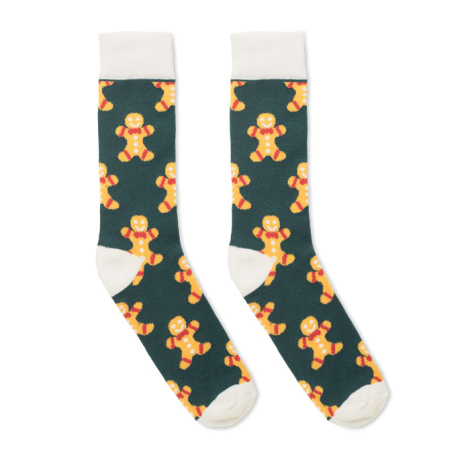 Chaussettes festives personnalisables 38-42 JOYFUL M