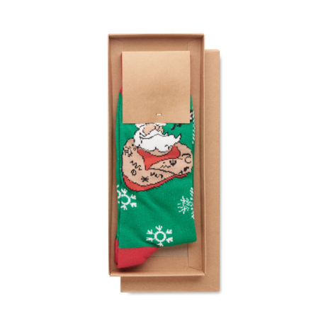 Chaussettes festives personnalisables 38-42 JOYFUL M