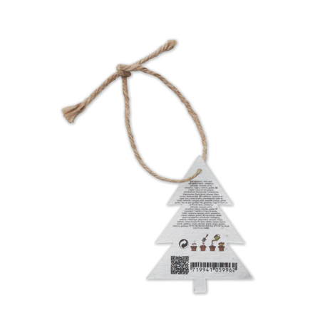 Suspension personnalisable en papier ensemences TREESEED