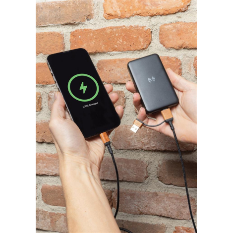 Powerbank à personnaliser 5000mAh avec induction 5W
