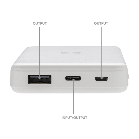 Powerbank à personnaliser 5000mAh avec induction 5W