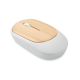 Souris sans fil en bambou publicitaire CURVY BAM