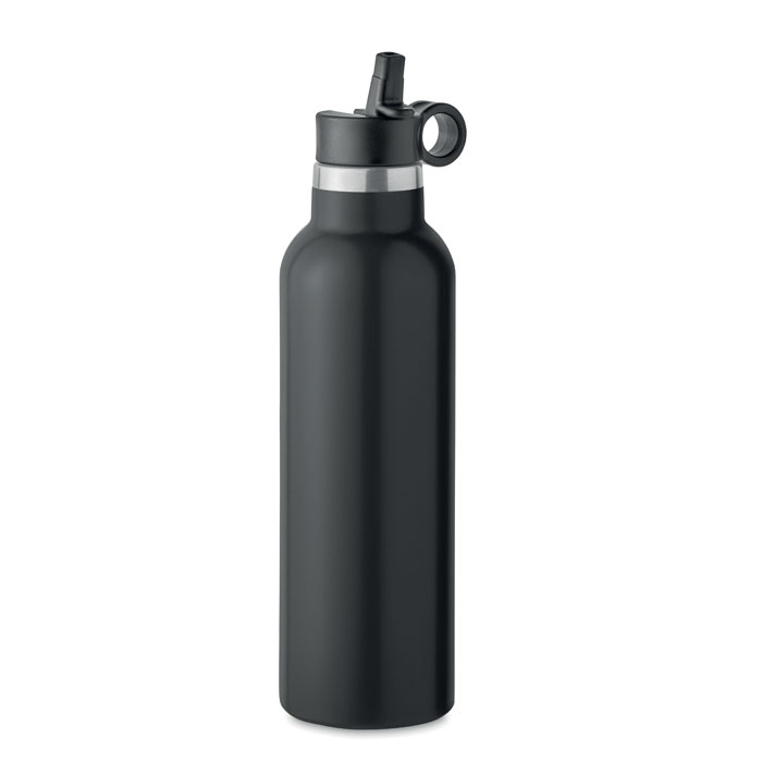 Bouteille promotionnelle en inox recyclé 700 ml BOALI Noir