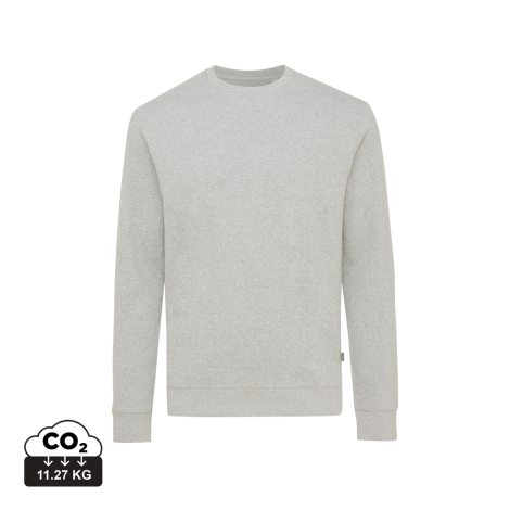 Pull chiné personnalisable coton recyclé 340g Iqoniq Denali